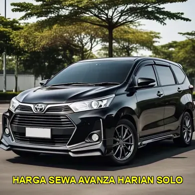 harga sewa avanza harian solo